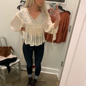 American Eagle Boho Blouse